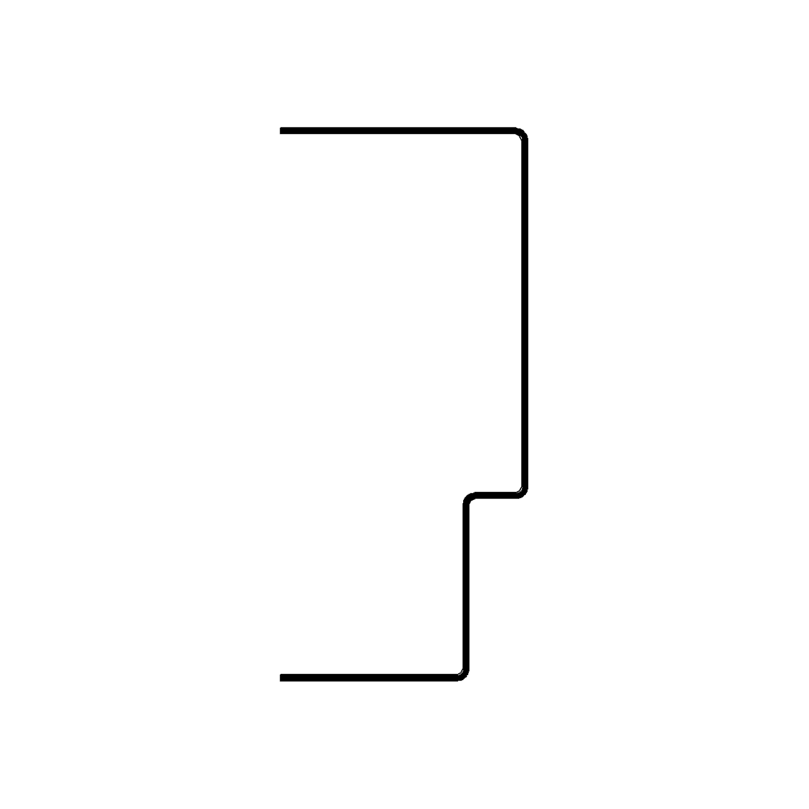 NRSR - No Return Single Rabbet Profile